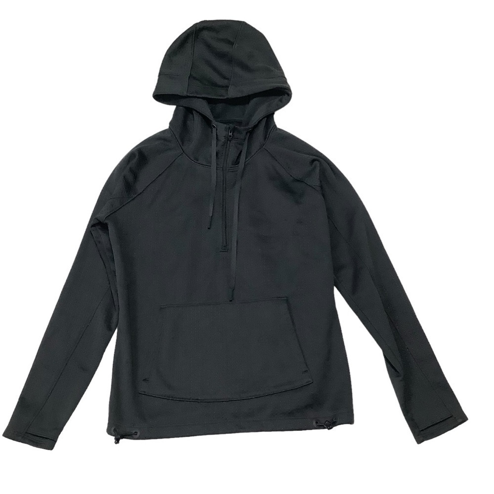 Athleta Half Zip Hoodie Sz Small Charcoal